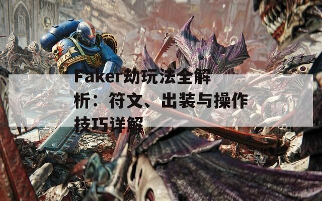 Faker劫玩法全解析：符文、出装与操作技巧详解