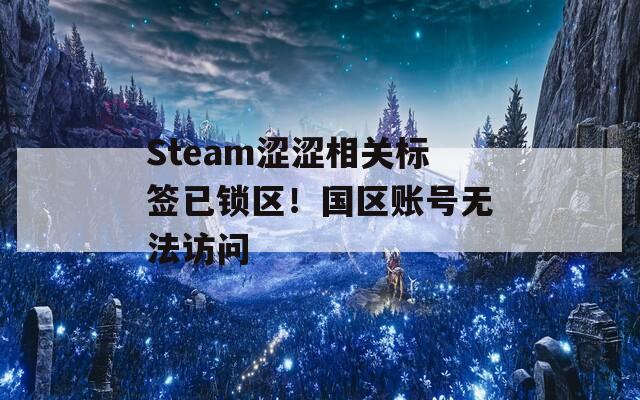 Steam涩涩相关标签已锁区！国区账号无法访问